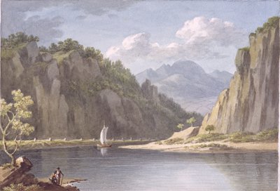 On the River Elbe, near Lowositz in Saxony, plate 1 from 